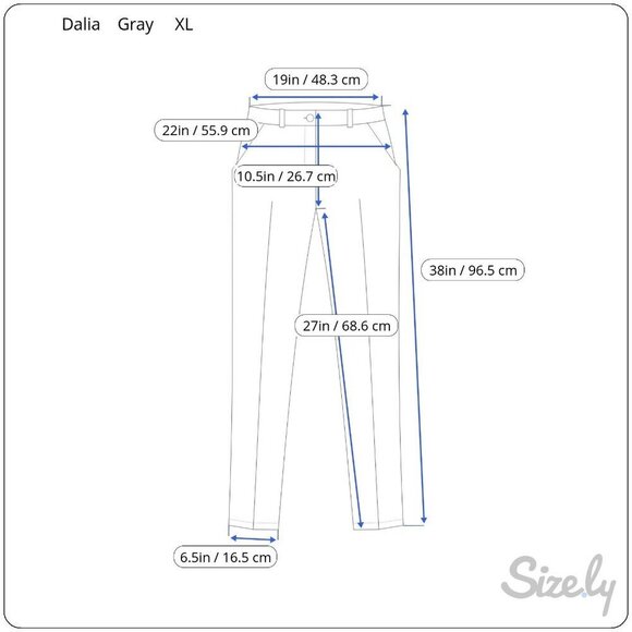 Dalia Womens 2 Black 1Gray Stretch Slim Fit Pocket Ankle Pant Set of 3 Pants XL - Picture 7 of 11